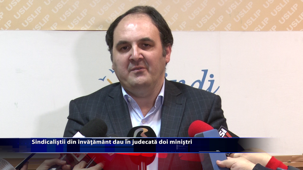 Sindicalistii din invatamant dau in judecata doi ministri