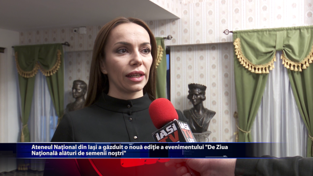 Ateneul National din Iasi a gazduit o noua editie a evenimentului „De Ziua Nationala alaturi de semenii”