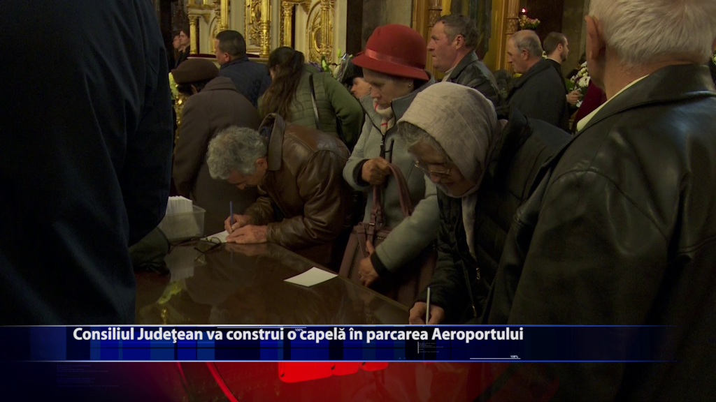 Consiliul Judetean va construi o capela in parcarea Aeroportului
