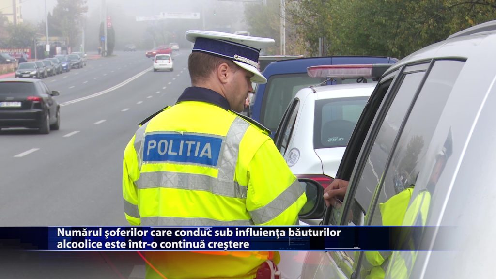 Numarul soferilor care conduc sub influenta bauturilor alcoolice este intr-o continua crestere