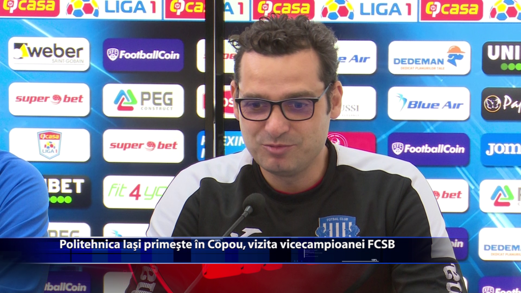 Politehnica Iasi primeste in Copou, vizita vicecampioanei FCSB