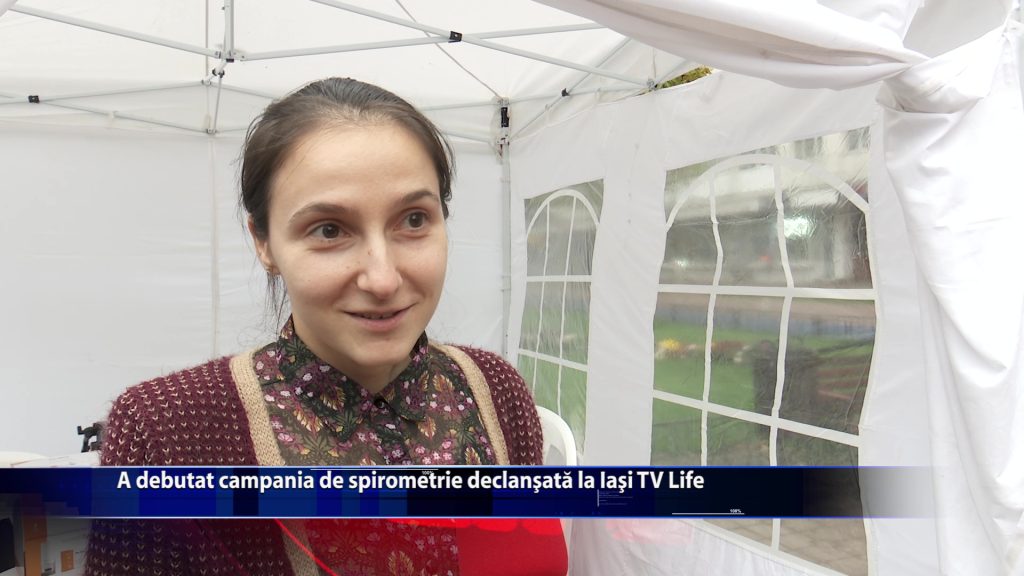 A debutat campania de spirometrie declansata de Iasi TV Life