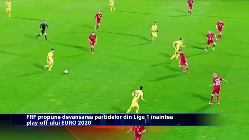FRF propune devansarea partidelor din Liga 1 înaintea play-off-ului EURO 2020