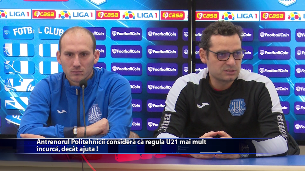 Antrenorul Politehnicii considera ca regula U21 mai mult incurca, decat ajuta!