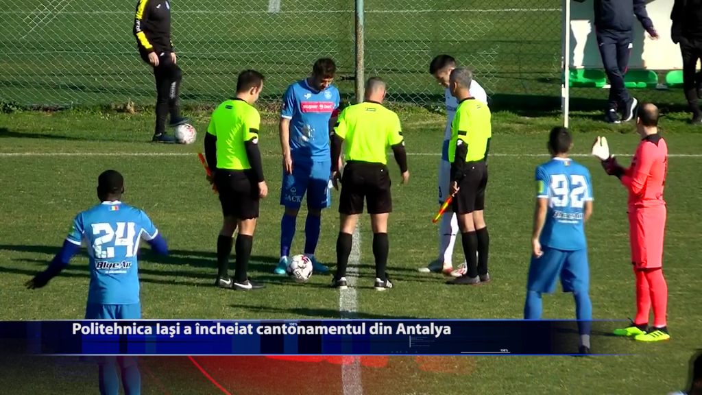 Politehnica Iasi a incheiat cantonamentul din Antalya