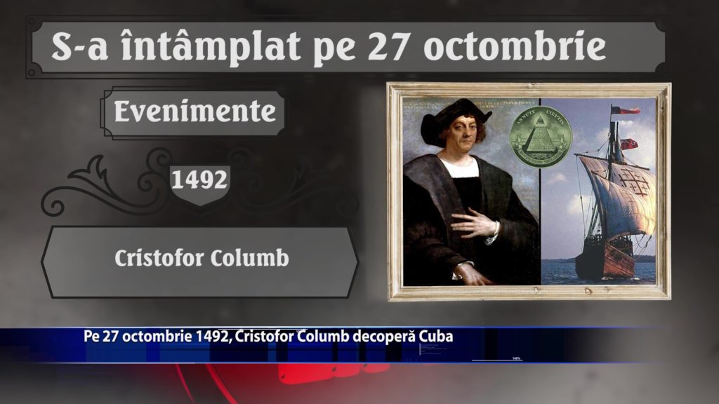 Pe 27 octombrie 1492, Cristofor Columb descopera Cuba
