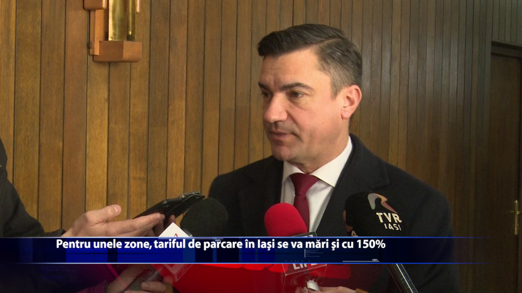 Pentru unele zone, tariful de parcare in Iasi se va mari si cu 150%