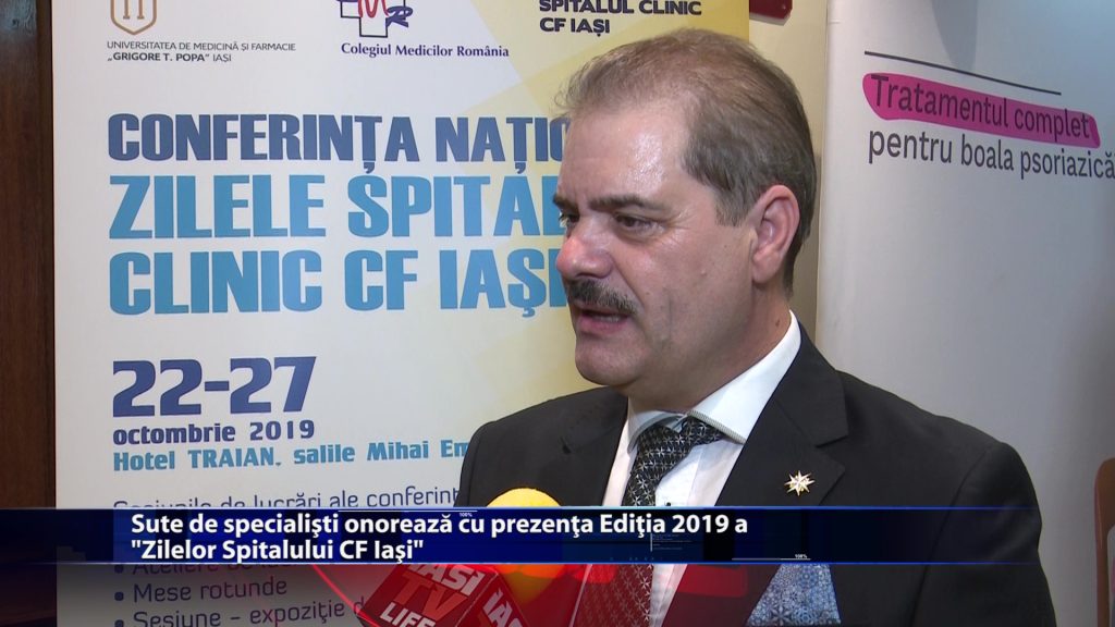Sute de specialisti onoreaza cu prezenta Editia 2019 a „Zilelor Spitalului CF Iasi”
