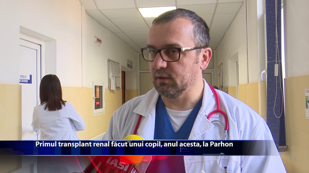 Primul transplant renal facut unui copil, anul acesta, la Parhon
