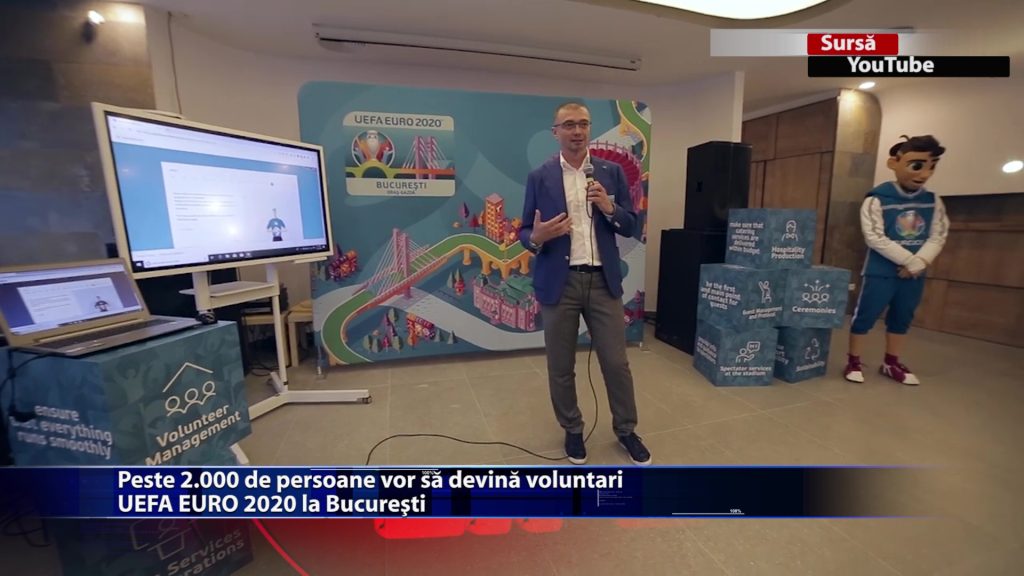Peste 2000 de persoane vor sa devina voluntari UEFA EURO 2020 la Bucuresti