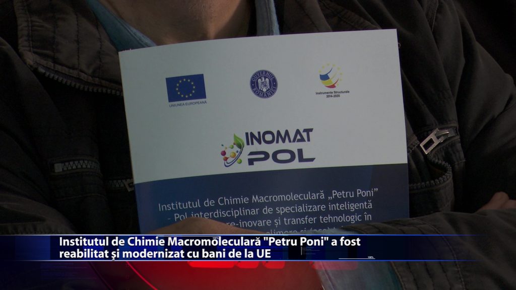 Institutul de Chimie Macromoleculara „Petru Poni” a fost reabilitat si modernizat cu bani de la UE