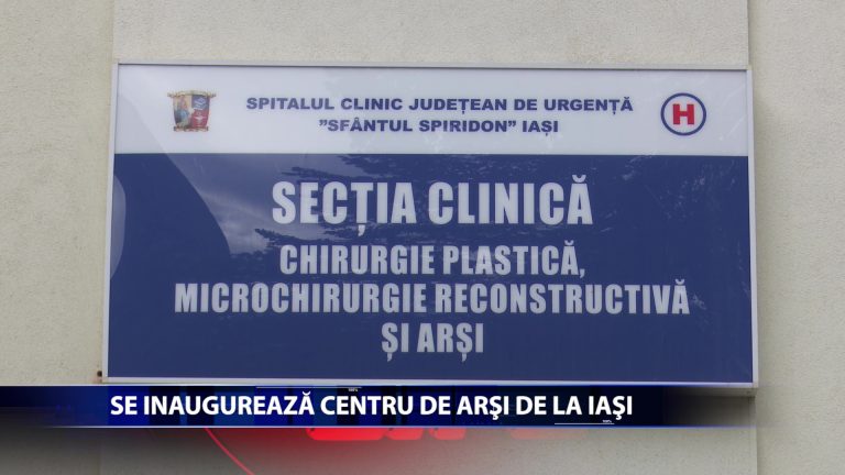 Clinica unde ar trebui sa fie trati marii arsi are cinci paturi si compartiment de terapie intensiva