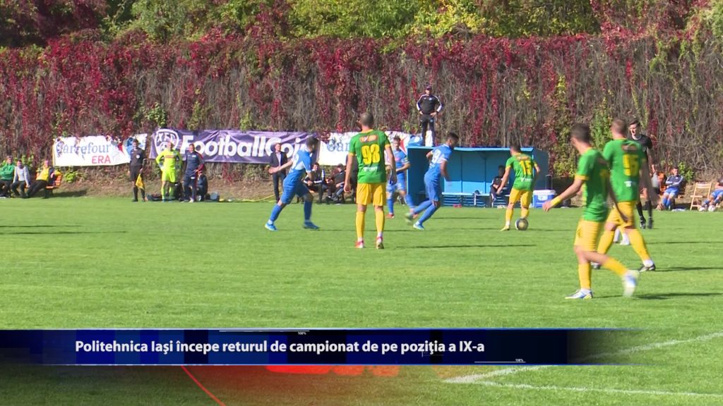 Politehnica Iasi incepe returul de pe pozitia a IX-a