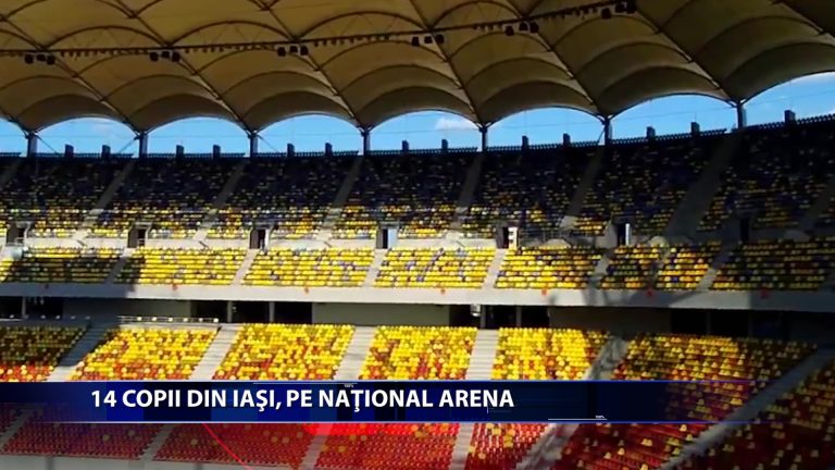 30.038 de copii vor fi prezenti pe Arena Nationala la meciul Romaniei, printre acestia vor fi si ieseni