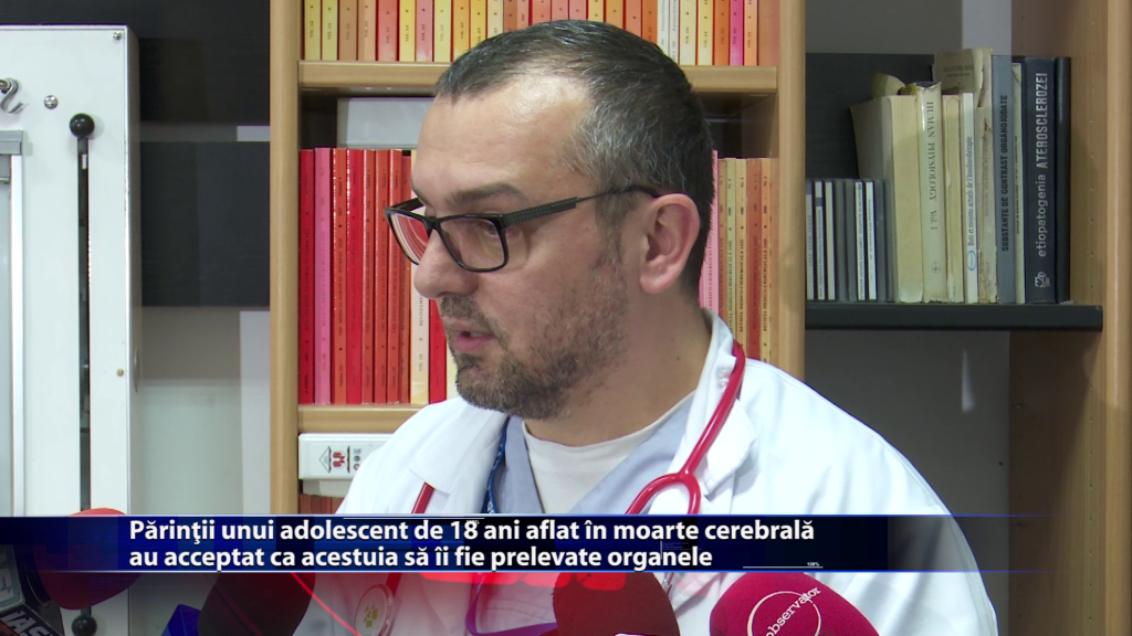 Parintii unui a dolescent de 18 ani aflat in moarte cerebrala au acceptat ca acestuia sa ii fie prelevate organele
