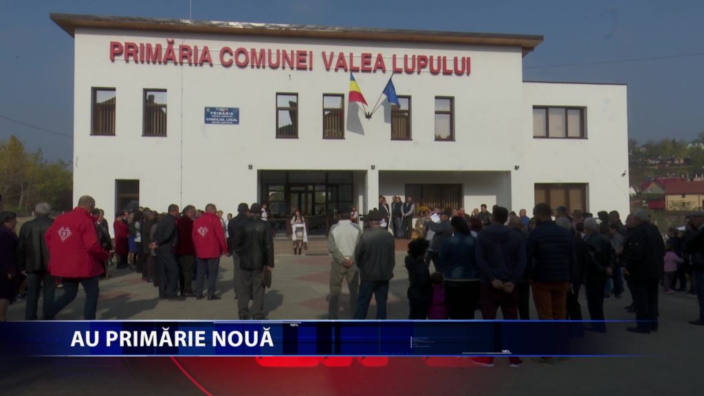 Comuna Valea Lupului are o primarie noua in valoare de peste 2,4 milioane de lei