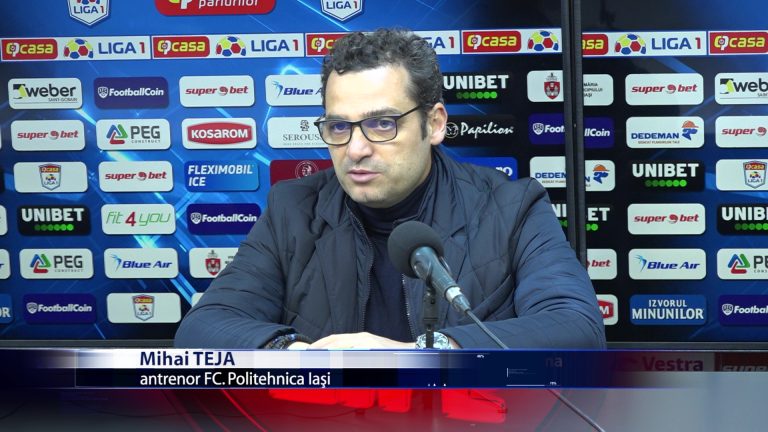Politehnica Iasi a dispus de CFR Cluj cu scorul de 2-1, in prima partida din retur