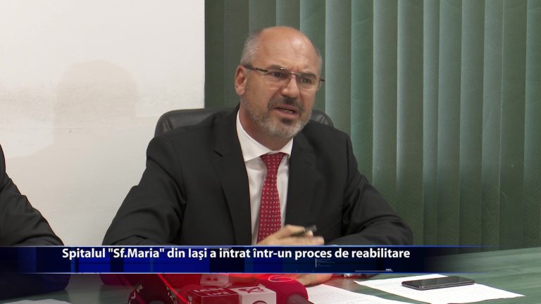 Spitalul „Sf. Maria” din Iasi a intrat intr-un proces de reabilitare