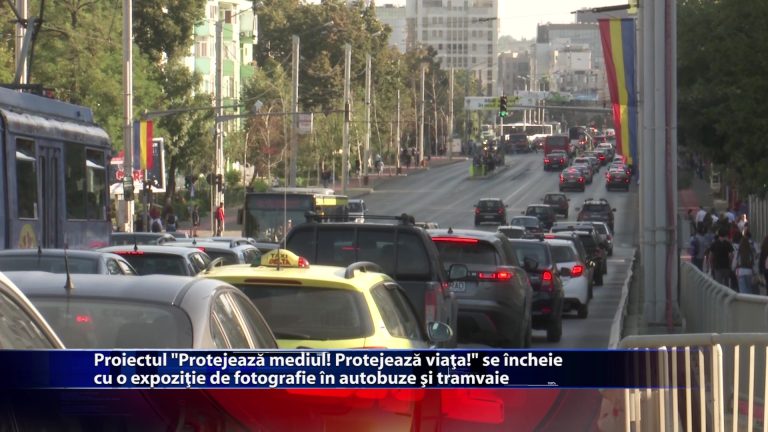 Proiectul „Protejeaza mediul! Protejeaza viata!” se incheie cu o expozitie de fotografie in autobuze si tramvaie