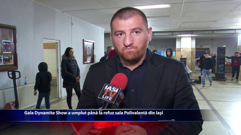 Gala Dynamite Fighting Show a umplut pana la refuz sala Polivalenta din Iasi