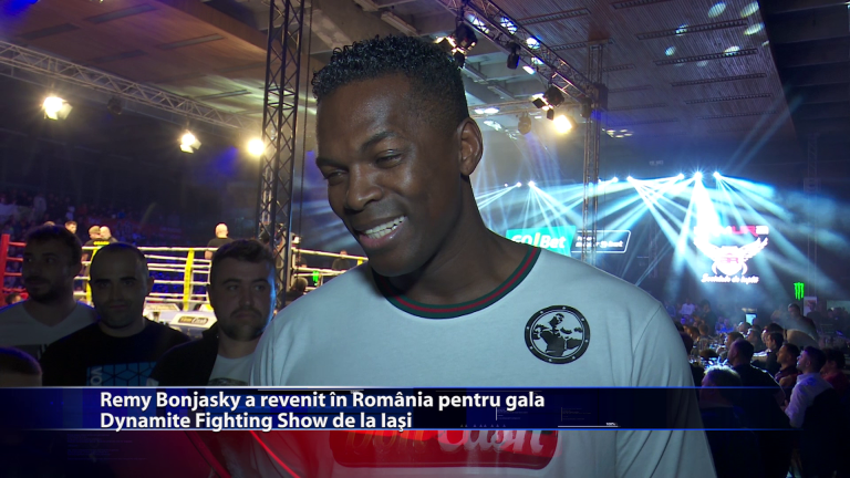 Remy Bonjasky a revenit in Romania pentru gala Dynamite Fighting Show de la Iasi