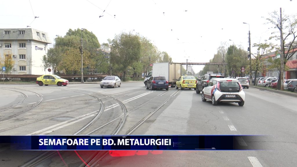 Peste 700.000 de lei se vor cheltui pentru semaforizarea Bulevardului Metalurgie