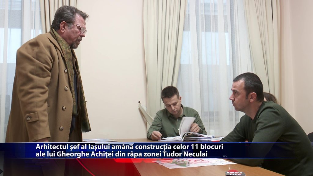 Arhitectul sef al Iasului amana constructia celor 11 blocuri ale lui Gheorghe Achitei din rapa zonei Tudor Neculai
