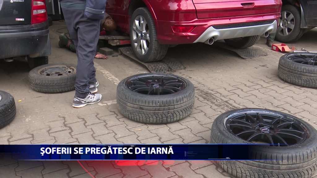 Cei care nu au cauciucuri de iarna pot primi amenzi de pana la aproape 3.000 de lei
