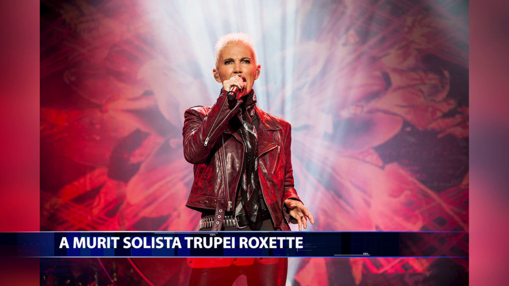 Cantareata Marie Fredriksson, membra a trupei suedeze Roxette, a murit la varsta de 61 de ani