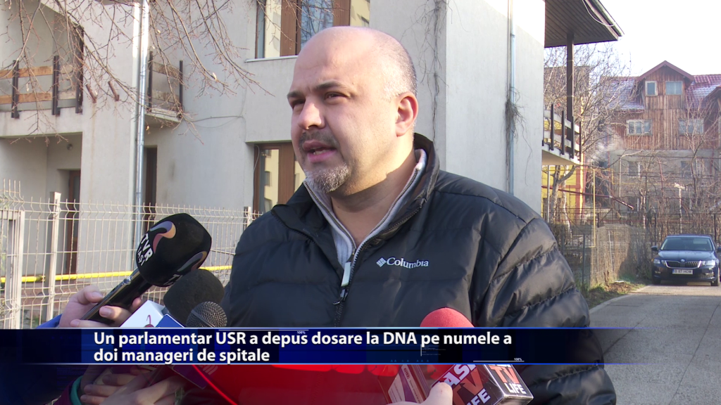 Un parlamentar USR a depus dosare la DNA pe numele a doi manageri de spitale