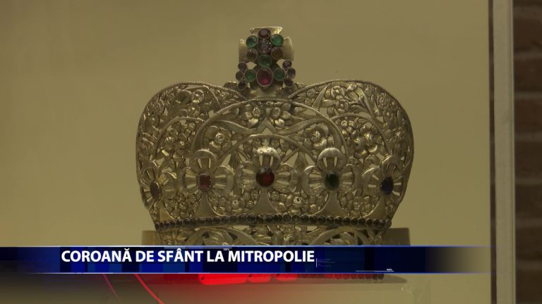 La Muzeul Mitropolitan este expusa prima coroana asezata pe capul Sfintei Parascheva