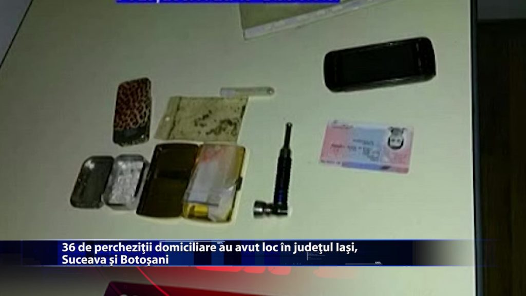 36 de perchezitii domiciliare au avut loc in judetele Iasi, Suceava si Botosani