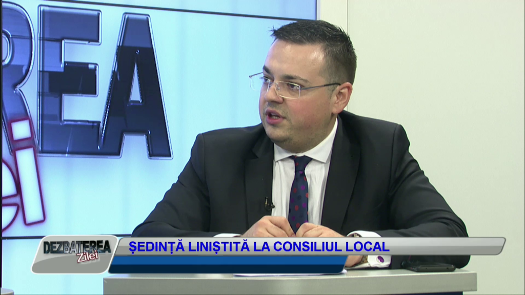 DEZBATEREA ZILEI – ȘEDINȚĂ LINIȘTITĂ LA CONSILIUL LOCAL
