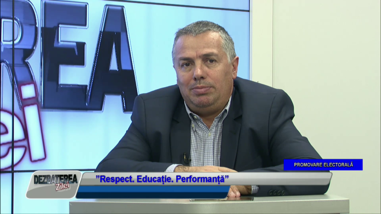 DEZBATEREA ZILEI – ”Respect. Educație. Performanță”