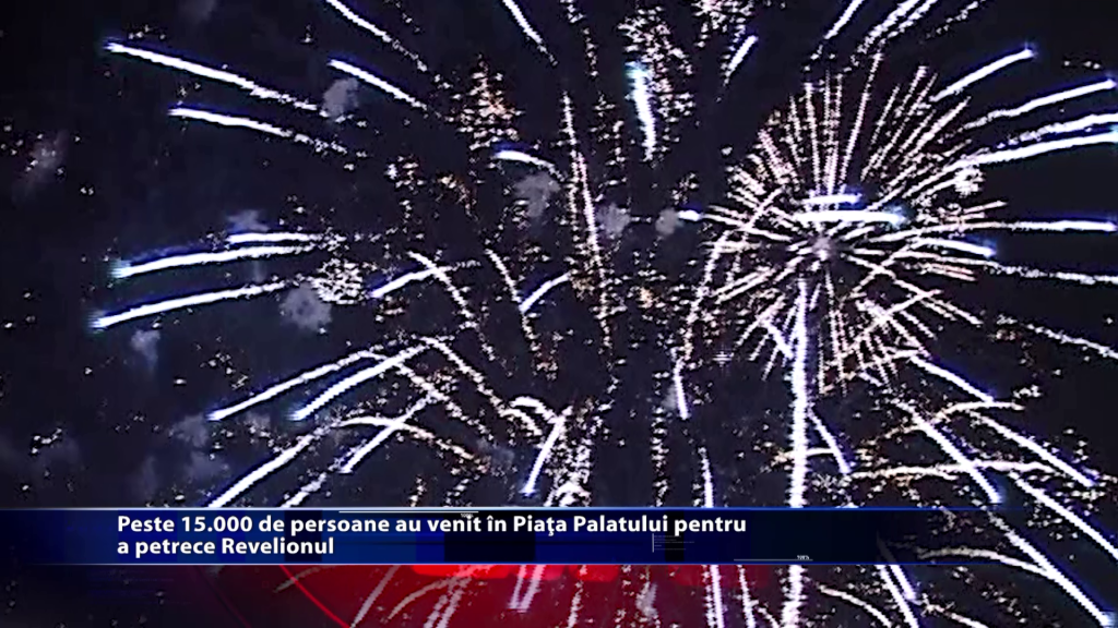 2020 primit cu artificii si un concert in aer liber
