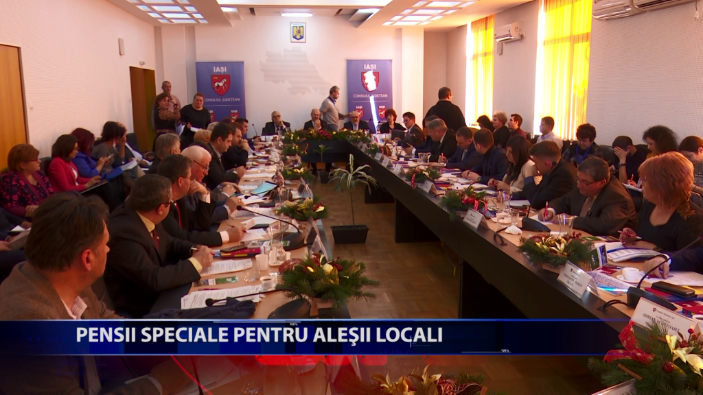 Pensii speciale pentru alesii locali