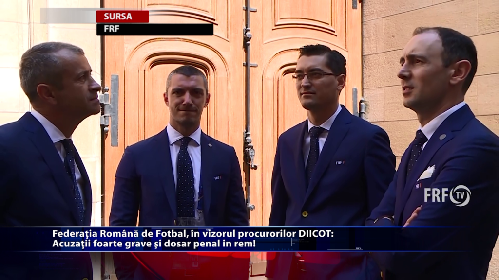 Federatia Romana de Fotbal, in vizorul procurorilor DIICOT: Acuzatii foarte grave si dosar penal in rem!