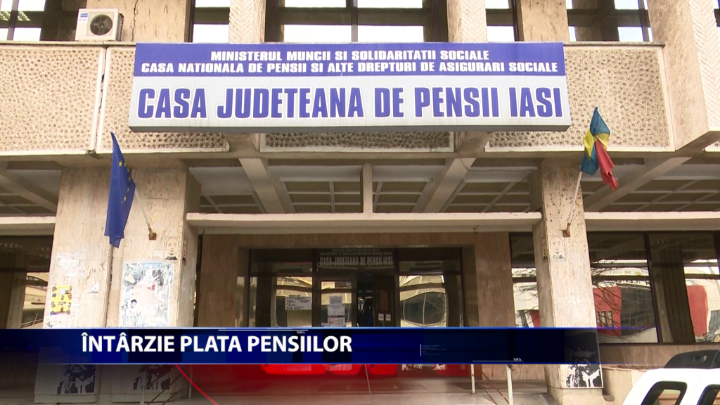 Intarzie distribuirea pensiei prin posta!