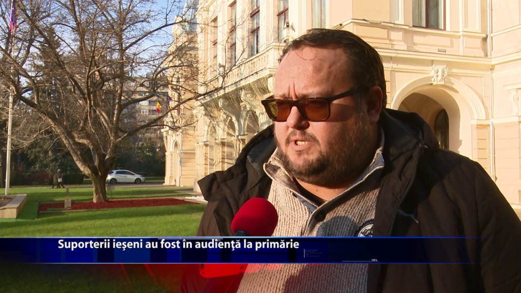 Suporterii ieseni au fost in audienta la primarie