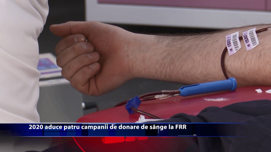 2020 aduce patru campanii de donare de sange la FRR