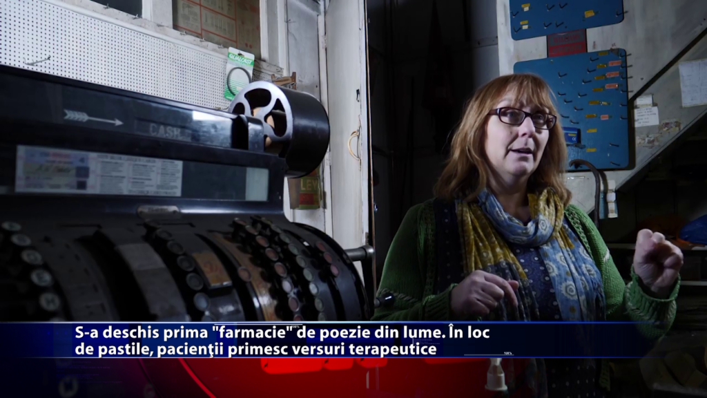 S-a deschis prima „farmacie” de poezie din lume. In loc de pastile, pacientii primesc versuri terapeutice
