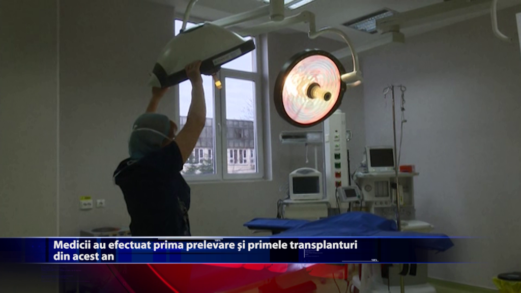 Medicii au efectuat prima prelevare si primele transplanturi din acest an