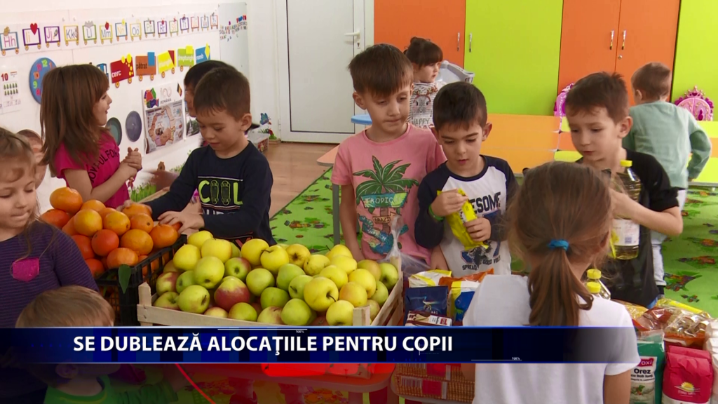 Alocatiile pentru copii se dubleaza. Presedintele Klaus Iohannis a promulgat legea