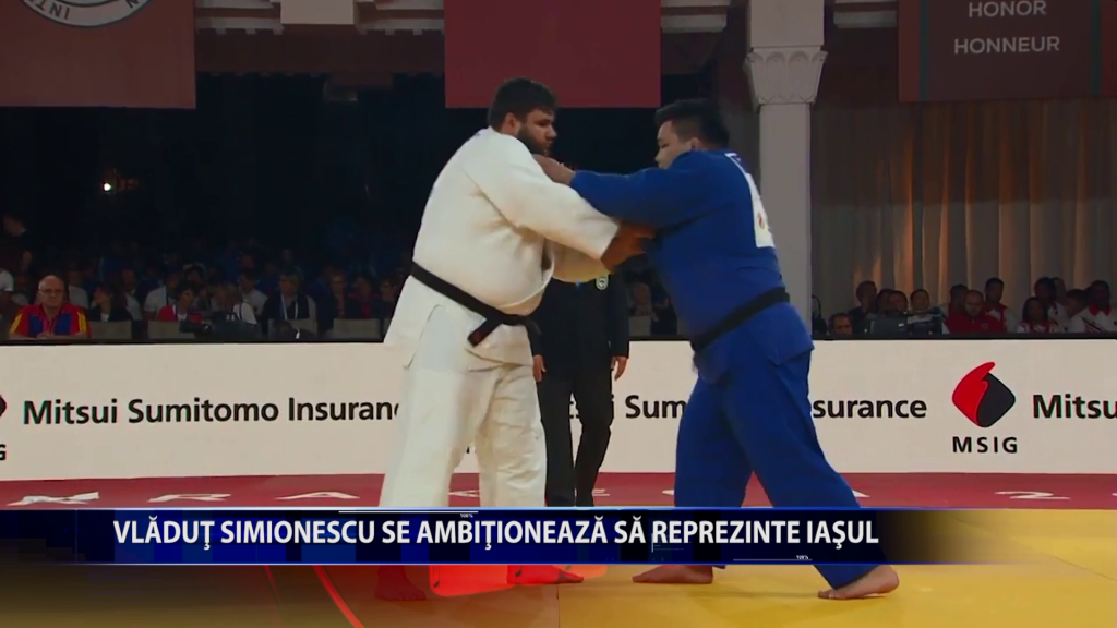 Judoka Simionescu vrea sa puna Iasul pe harta mondiala a performantei in sport