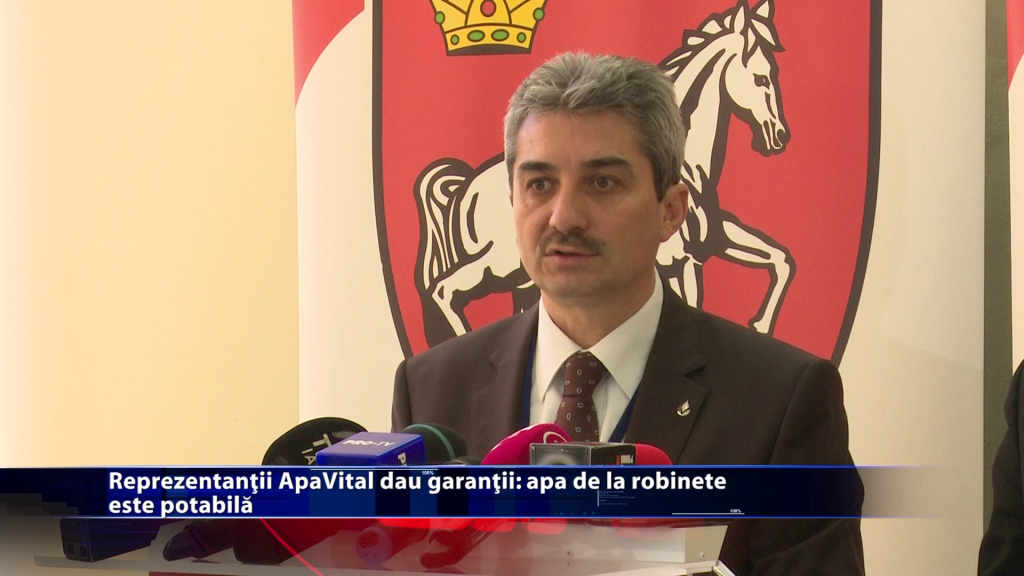 Reprezentantii ApaVital dau garantii: Apa de la robinete este potabila!