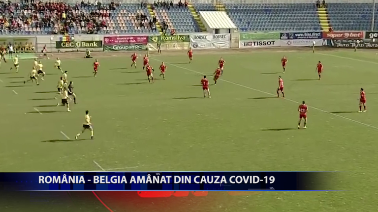 Romania – Belgia, amanat din cauza COVID 19
