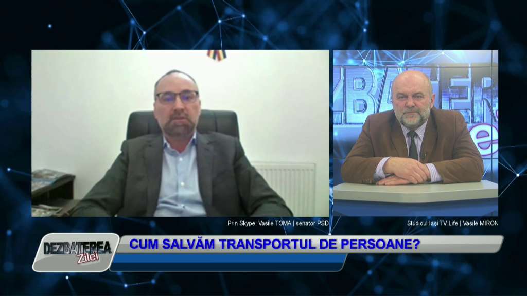 DEZBATEREA ZILEI – CUM SALVĂM TRANSPORTUL DE PERSOANE?