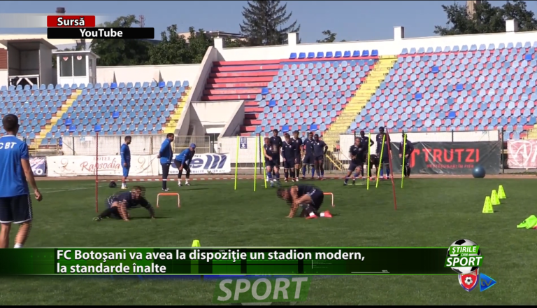 FC Botosani va avea la dispoziție un stadion modern, la standarde înalte. Cand incep lucrările de modernizare ale stadionului „Municipal”?