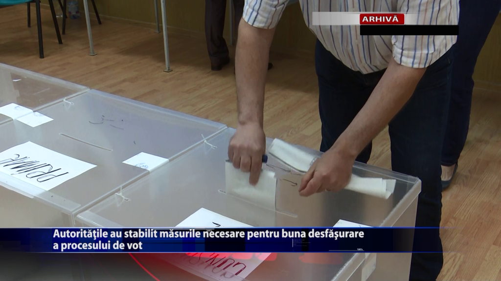 Autoritatile au stabilit masurile necesare pentru buna desfasurare a procesului de vot