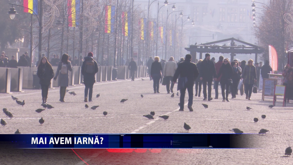 In urmatoarele zile vom avea parte de vreme primavaratica cu temperaturi de pana la 9 grade Celsius